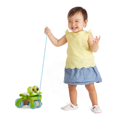 Melissa & Doug - First Play Frolicking Frog Pull Toy
