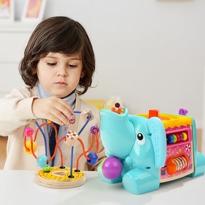 Top Bright - 5 In 1 Elephant Activity Cube