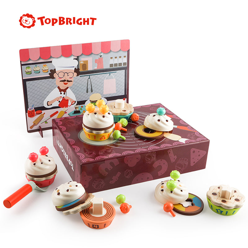 Topbright Toys Yummy Chef Bear Cupcake Math and Logic Bakery Shop Balance  Scale, 1 Piece - Ralphs