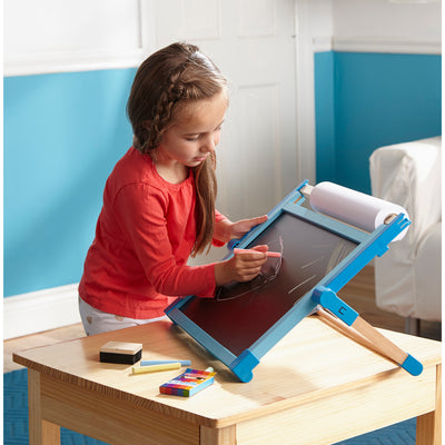 Melissa & Doug - Double Sided Magnetic Tabletop Easel