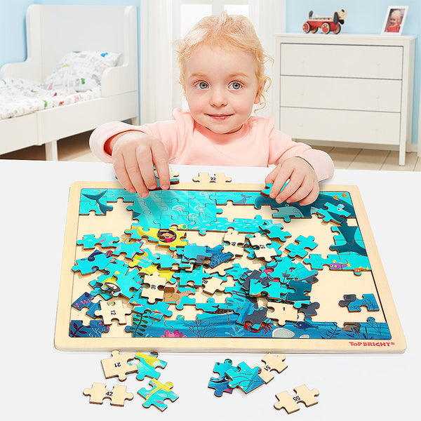 TopBright Toys® Puzzle e Mappamondo 